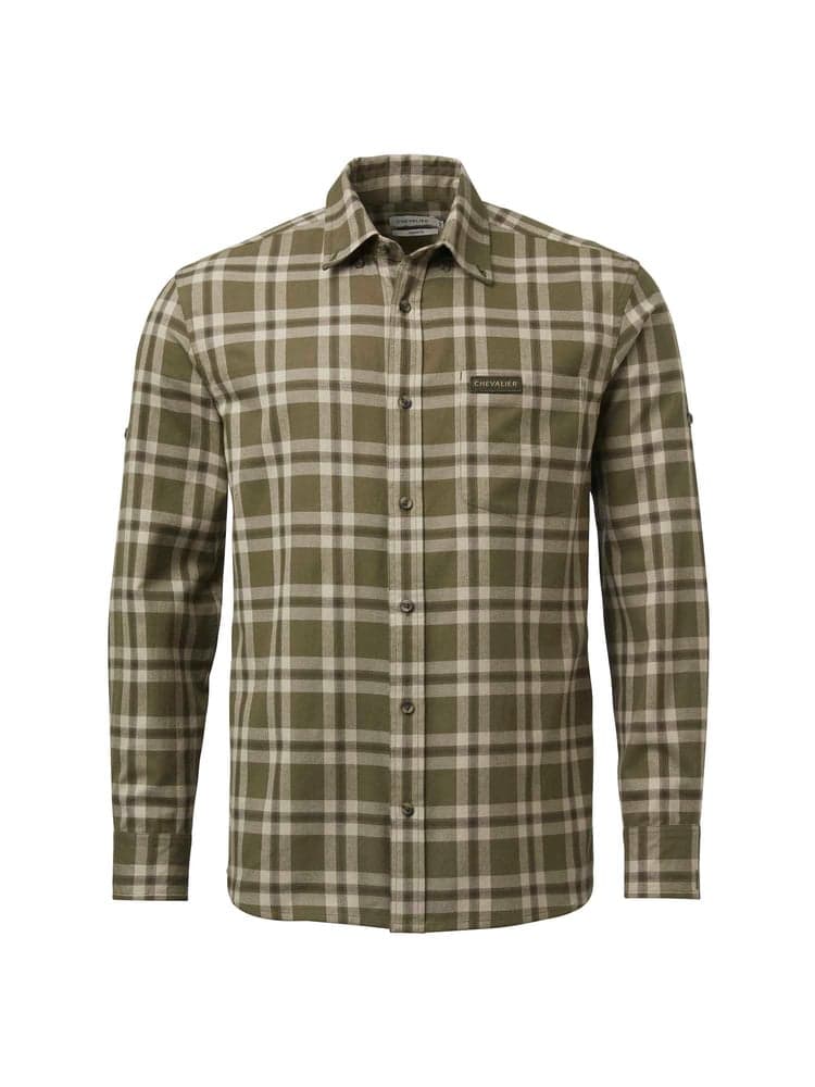 Olive Green Checked