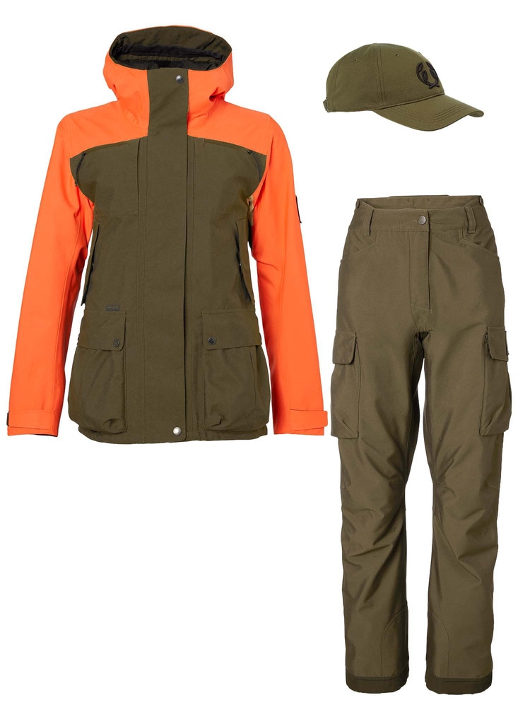 productCard.productImage: Jaktställ Endeavor Chevalite High-Vis green Dam 2.0
