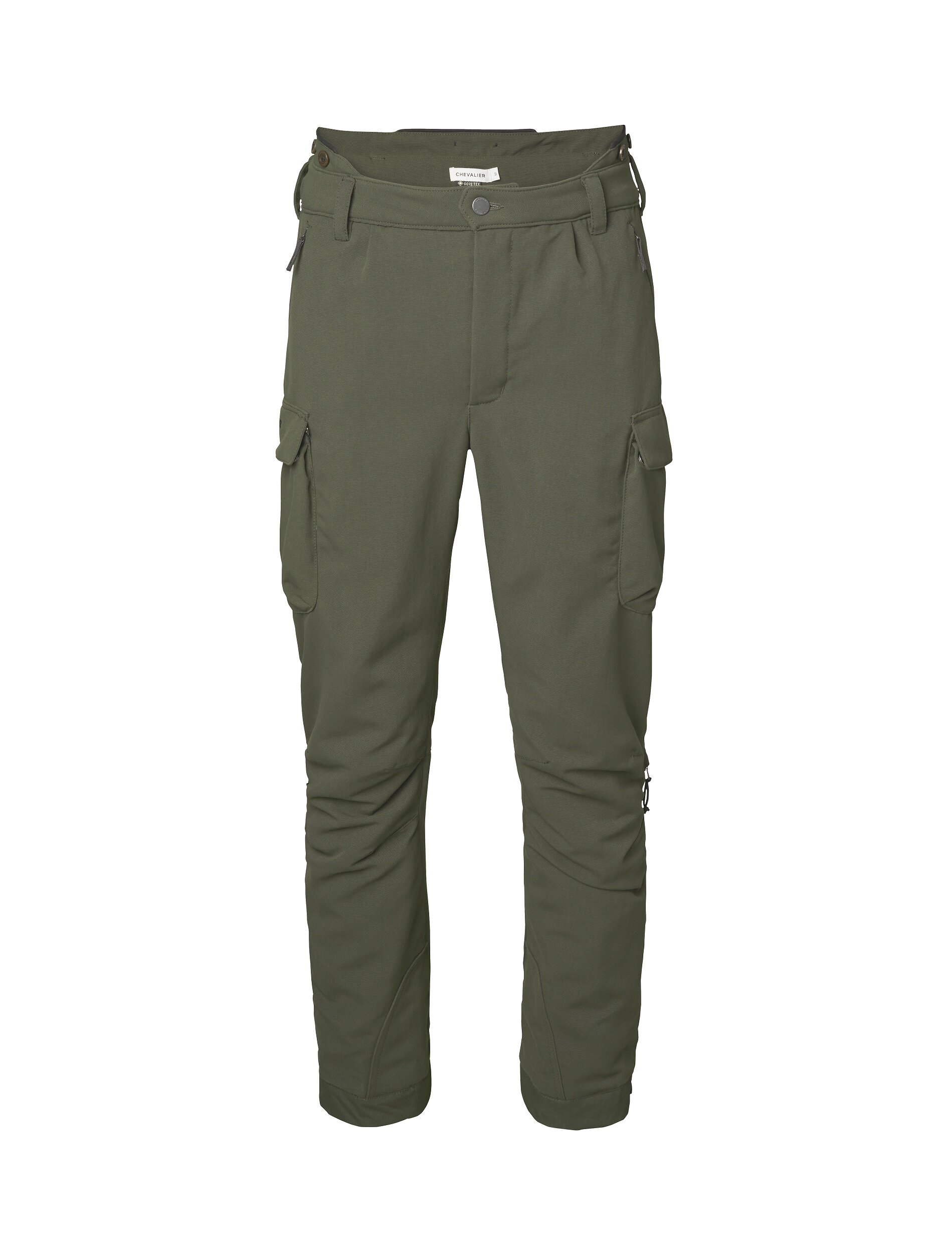 Thermal Skinny Outdoor Pants Forest Green Fleece Lined