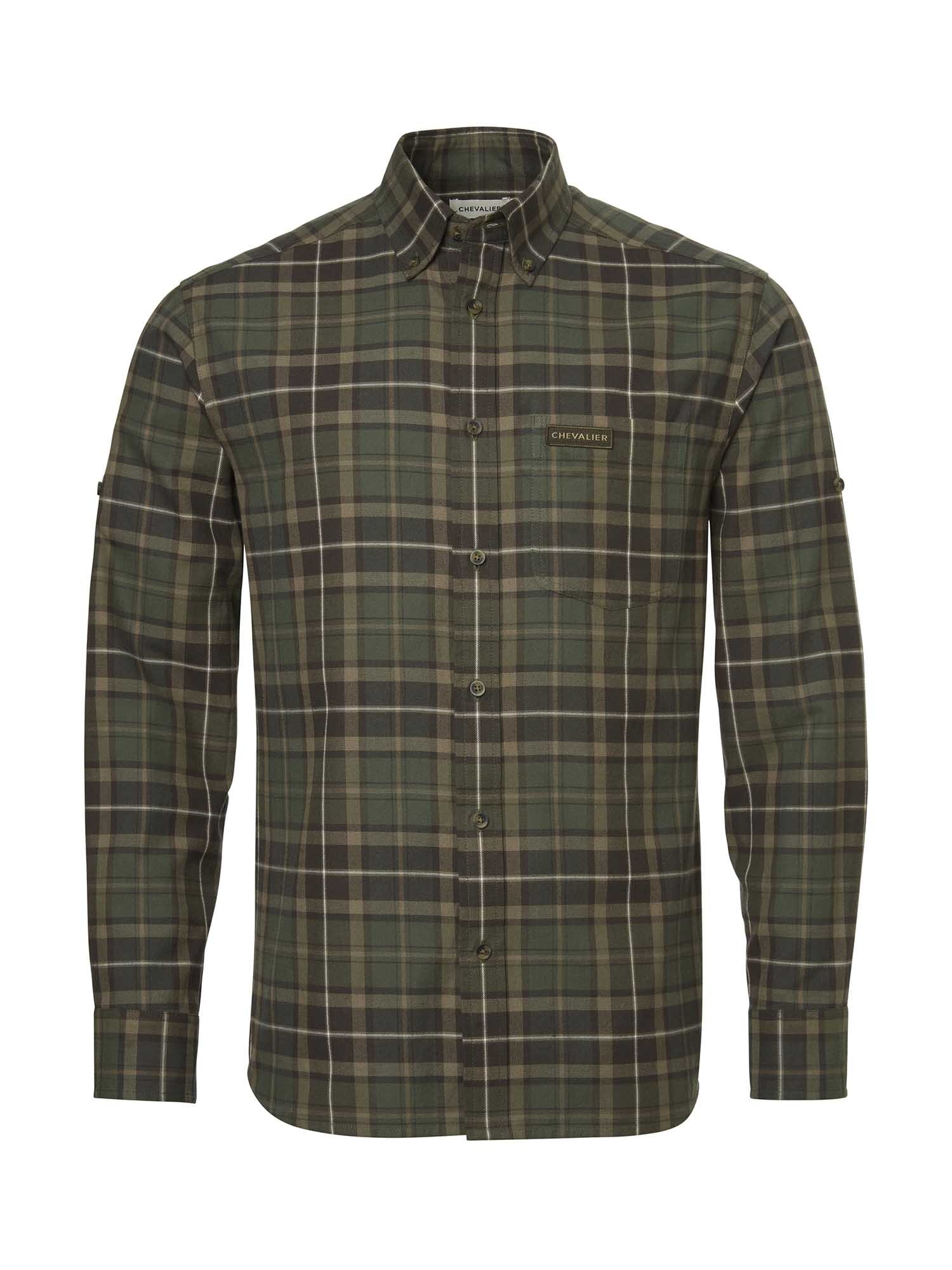 Teal Light Flannel Shirt Men